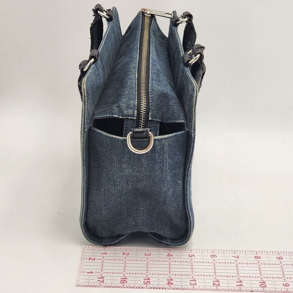Diesel RARE Y2K Denim Puffy Small Tote Bag - Picture 15 of 15